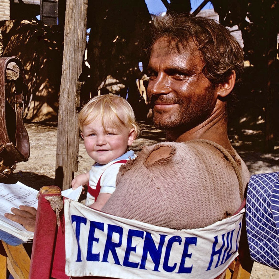 Terence Hill et son fils Jess - DR