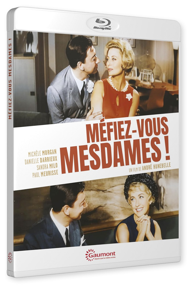 Blu-ray - Méfiez-vous, mesdames ! de André Hunebelle (Gaumont)