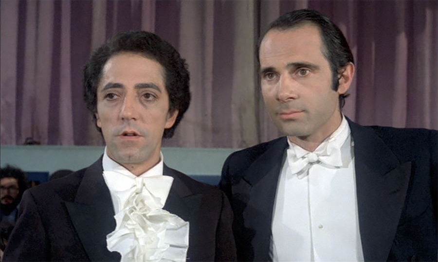 Claude Melki et Guy Marchand dans L'Acrobate (Jean-Daniel Pollet, 1976)
