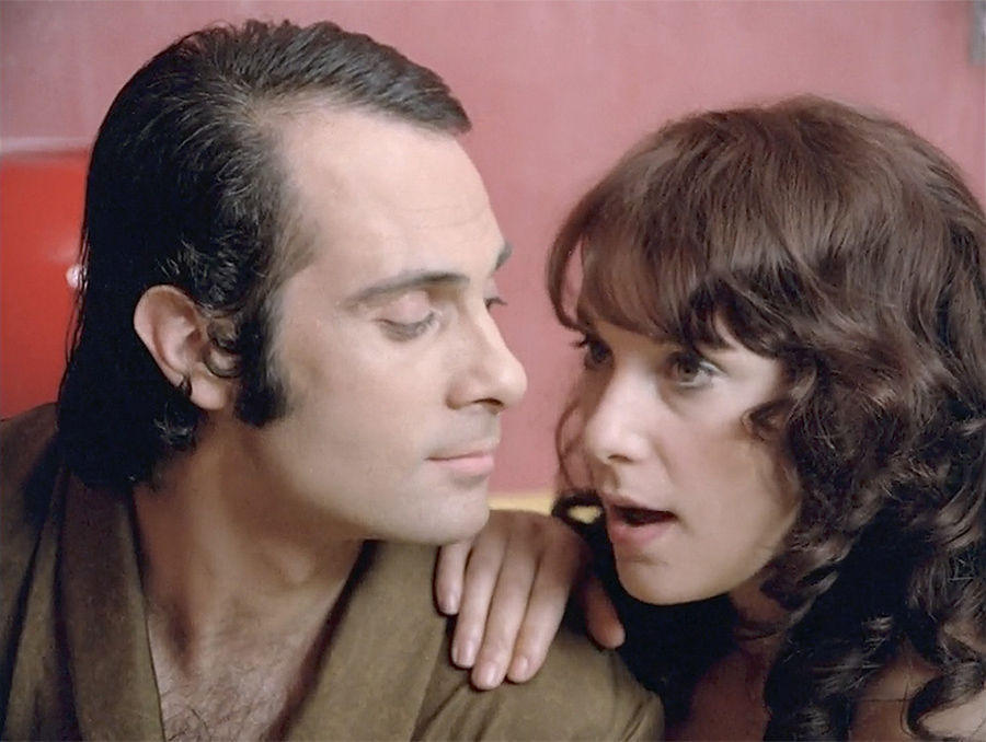 Guy Marchand et Bernadette Lafont dans Une belle fille comme moi (François Truffaut, 1972)