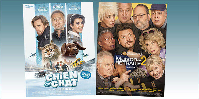sorties Comédie du 14 février 2024 : Chien & chat, Maison de retraite 2