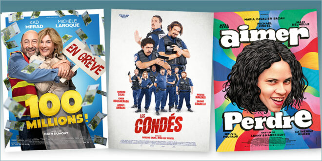 sorties Comédie du 26 mars 2025 : 100 millions !, Les Condés, Aimer perdre