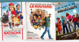 sorties Comédie du 2 avril 2025 : Natacha (presque) hôtesse de l'air, Le Routard, Minecraft le film
