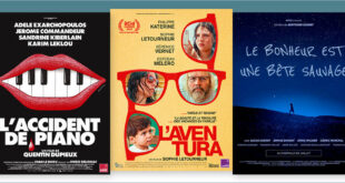 sorties Comédie du 2 juillet 2025 : L'Accident de piano, L'Aventura, Le Bonheur est une bête sauvage