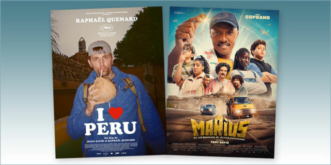 sorties Comédie du 9 juillet 2025 : I Love Peru, Marius et les Gardiens de la Cité Phocéenne