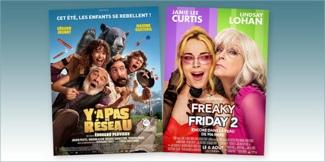 sorties Comédie du 6 août 2025 : Y'a pas de réseau, Freaky Friday 2, encore dans la peau de ma mère