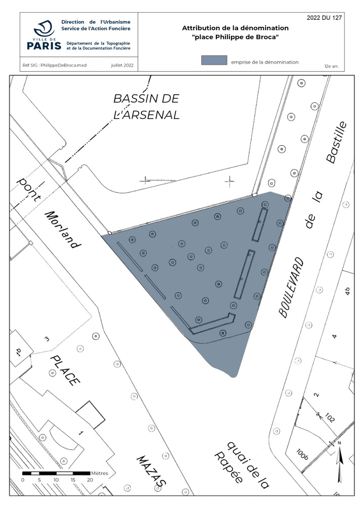 Place Philippe de Broca (Paris XIIe) Place Philippe de Broca (Paris XIIe)