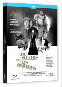 Blu-ray - Un drôle de caïd (Une souris chez les hommes) de Jacques Poitrenaud (Coin de mire)