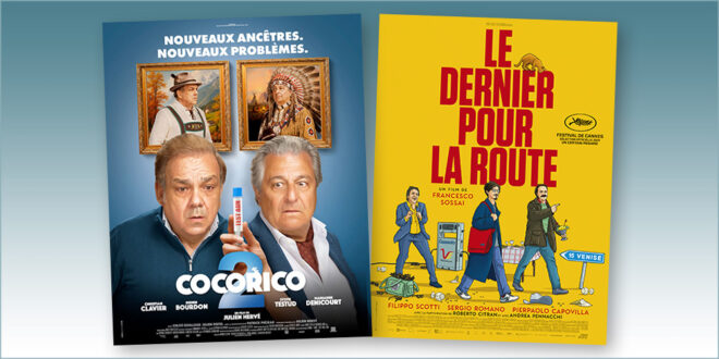 sorties Comédie du 8 avril 2026 : Cocorico 2, Le Dernier pour la route (Le città di pianura)