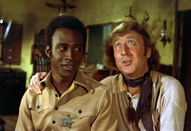 Cleavon Little et Gene Wilder dans Le Shérif est en prison (1974)