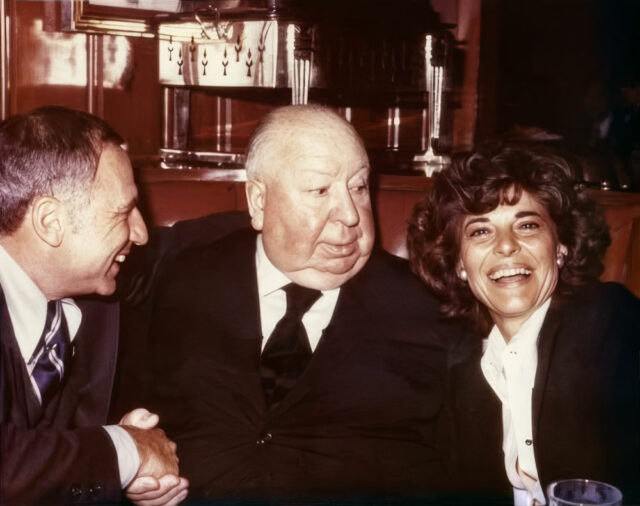 Mel Brooks, Alfred Hitchcock et Anne Bancroft