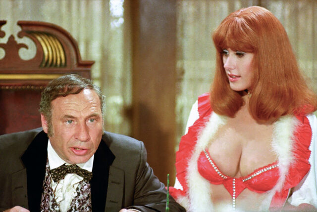 Mel Brooks et Robyn Hilton dans Le Shérif est en prison (1974)