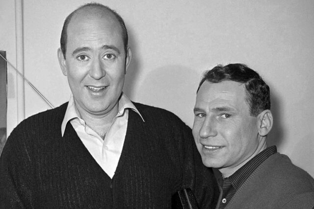 Mel Brooks et Carl Reiner en 1964