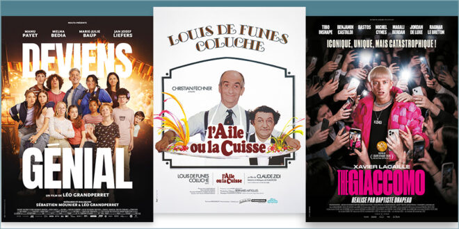 sorties Comédie du 17 juin 2026 : Deviens génial, The Giaccomo, L'Aile ou la cuisse (50ème anniversaire)