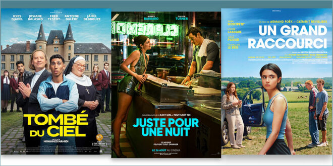 sorties Comédie du 12 août 2026 : Tombé du ciel, Juste pour une nuit (One Night Only), Un grand raccourci