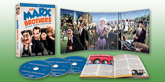 Les Marx Brothers en coffret Blu-ray restauration 4K