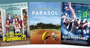 Toutes les sorties Comédie du 10 août 2016 : C'est quoi cette famille?!, Parasol, S.O.S. Fantômes.