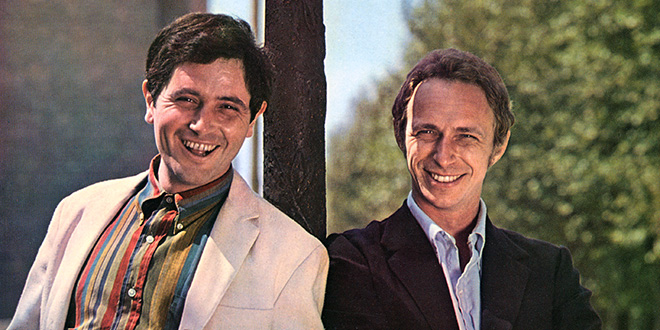 Victor Lanoux et Pierre Richard dans les années 1960