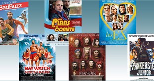 Toutes les sorties Comédie du 21 juin 2017 : Bad Buzz, Baywatch - Alerte à Malibu, Des plans sur la comète, Le Manoir, Les Ex, Frankenstein Junior