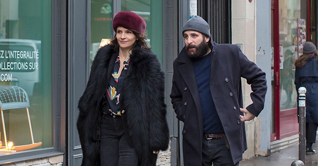 Box-office français du 16 au 22 janvier 2019 - Juliette Binoche et Vincent Macaigne dans Doubles vies (Olivier Assayas, 2019)