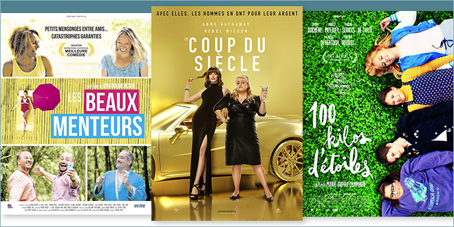 sorties Comédie du 17 juillet 2019 : Le Coup du siècle (The Hustle), Les Beaux menteurs, 100 kilos d’étoiles