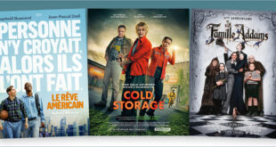 sorties Comédie du 18 février 2026 : Le Rêve américain, Cold Storage, La Famille Addams (rep.1992)