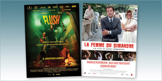 sorties Comédie du 9 septembre 2026 : Flush, La Femme du dimanche (La Donna Della Domenica, 1975)